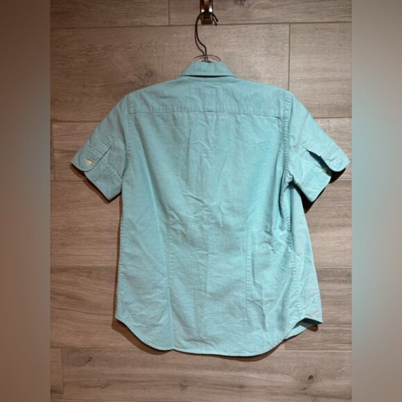 Polo by Ralph Lauren Women's Button Down Oxford Shirt size small - short sleeve - Picture 3 of 8